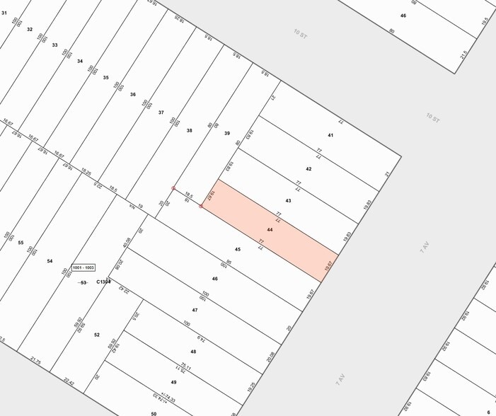 356 7th Ave, Brooklyn, NY à louer - Plan cadastral – Image 2 sur 7