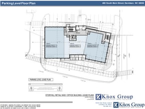 480 S Main St, Davidson, NC à louer Plan d’étage– Image 1 sur 2