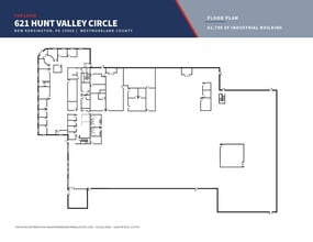 621 Hunt Valley Cir, New Kensington, PA à louer Plan d’étage– Image 2 sur 2