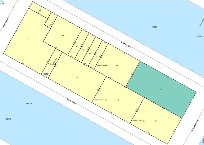 30 East End Ave, New York, NY à louer - Plan cadastral – Image 2 sur 6