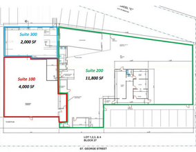 524 St George Blvd, Moncton, NB à louer Plan d’étage– Image 1 sur 4