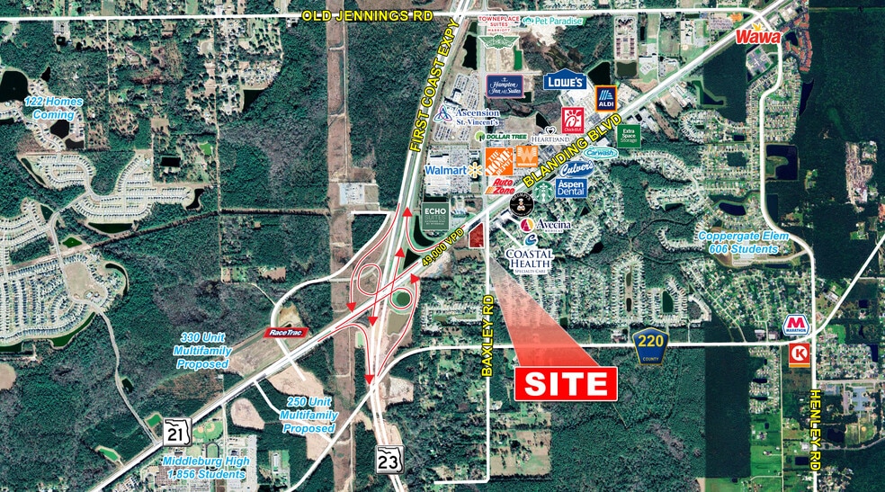 Blanding & Baxley Rd, Middleburg, FL à louer - Photo principale – Image 1 sur 1