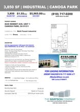 8030-8040 Remmet Ave, Canoga Park, CA à louer Photo de l’immeuble– Image 1 sur 1