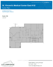 46-52 Medical Park Dr E, Birmingham, AL à louer Plan d’étage– Image 1 sur 1