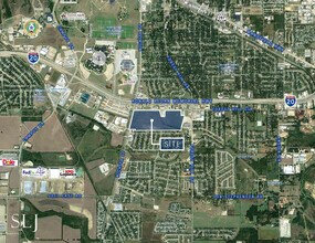 Forest Hill Cir, Forest Hill, TX - VUE AÉRIENNE  vue de carte - Image1