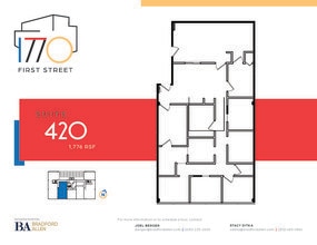 1770 First St, Highland Park, IL à louer Plan d’étage– Image 1 sur 1