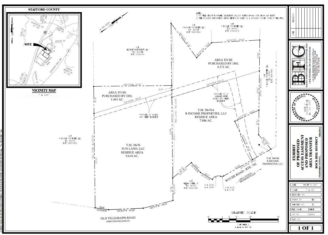 245 Wyche Rd, Stafford, VA à vendre Photo principale– Image 1 sur 4