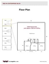 1982-1994 Enterprise Blvd, West Sacramento, CA à louer Plan de site– Image 1 sur 1