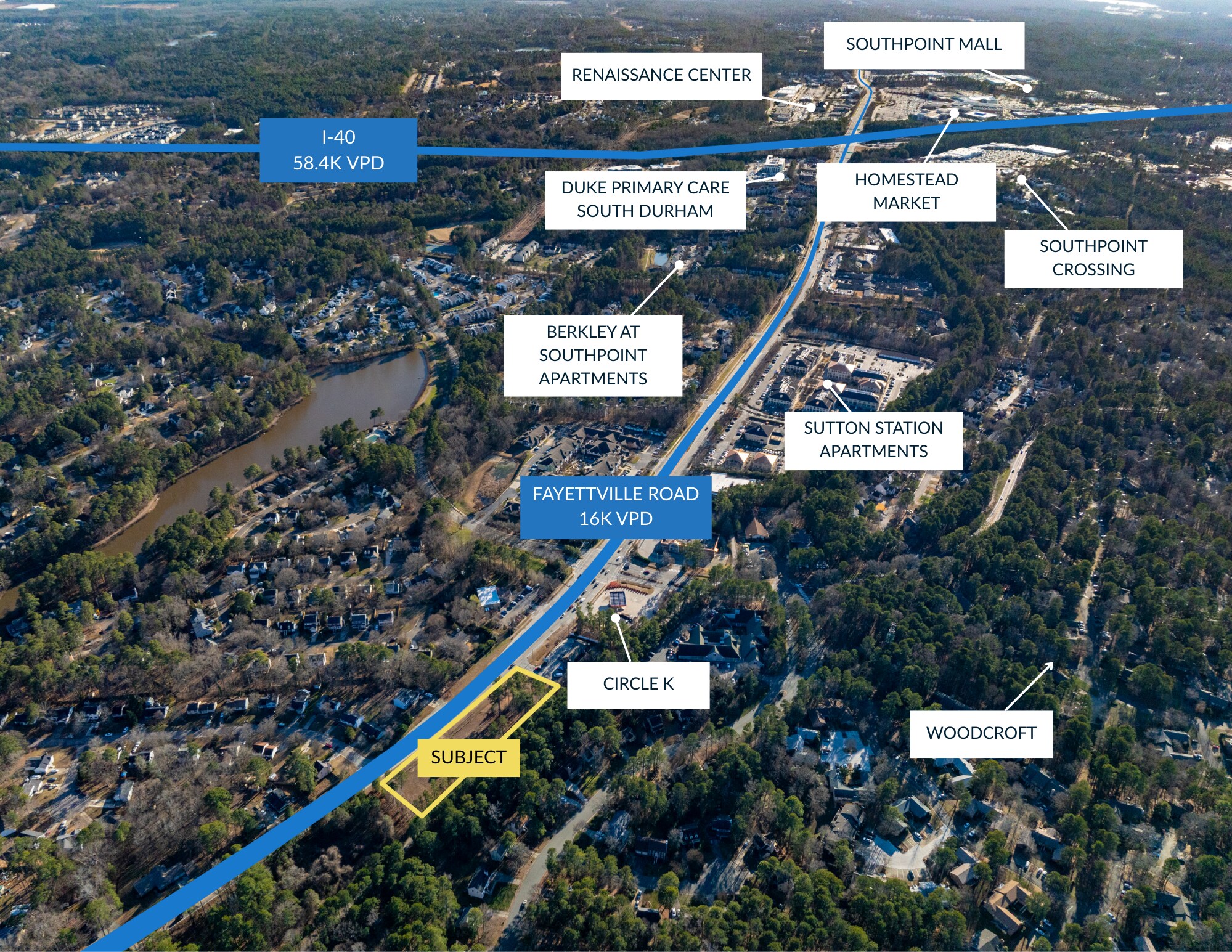 5444 Fayetteville Rd, Durham, NC à vendre Photo principale– Image 1 sur 10