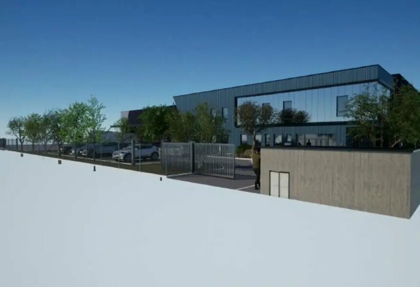 Bureau dans Mions à louer - Photo de l’immeuble – Image 1 sur 7