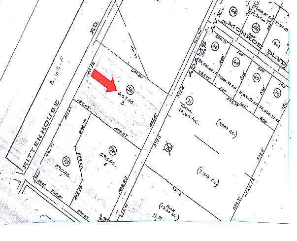 1010 Adams Ave, Norristown, PA à louer - Plan cadastral – Image 2 sur 7