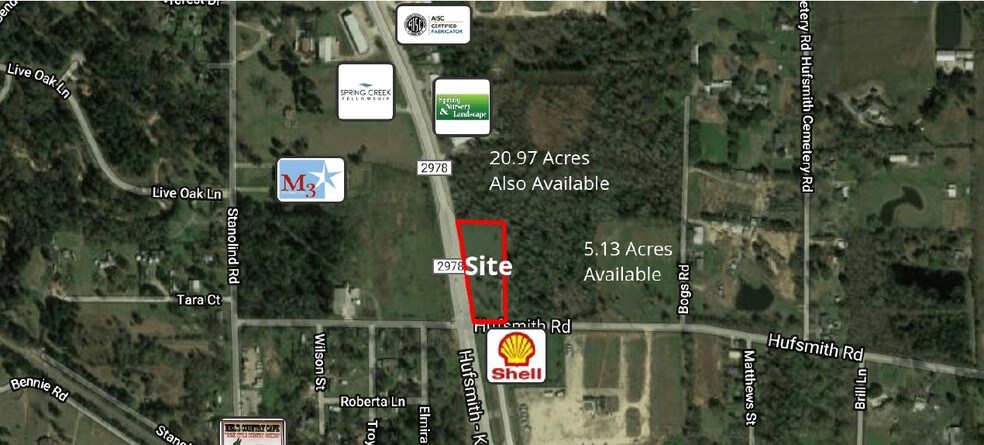 11220 Hufsmith Rd, Tomball, TX à vendre - Photo principale – Image 1 sur 1
