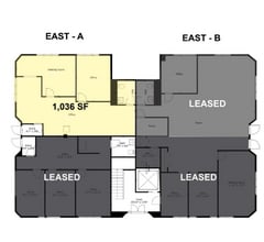 122 S County Farm Rd, Wheaton, IL à louer Plan d’étage– Image 1 sur 1