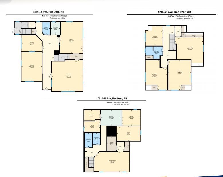 5216 48 Ave, Red Deer, AB à vendre Plan d’étage– Image 1 sur 1