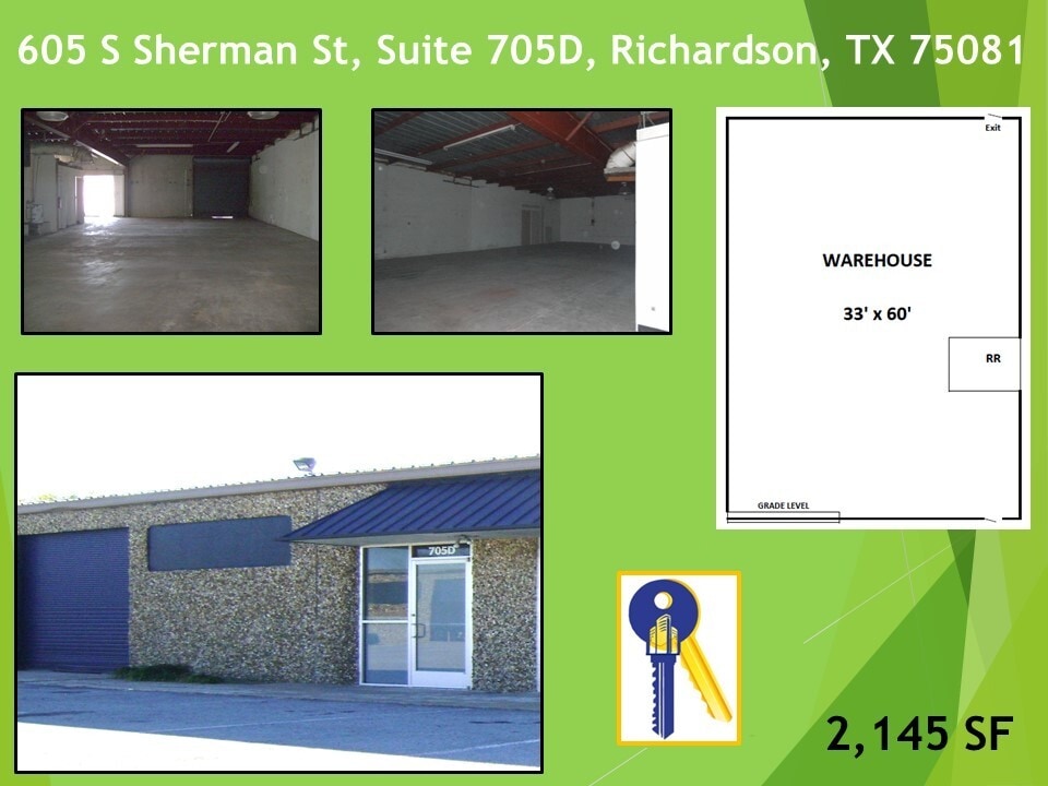 605 S Sherman St, Richardson, TX à louer Photo de l’immeuble– Image 1 sur 4
