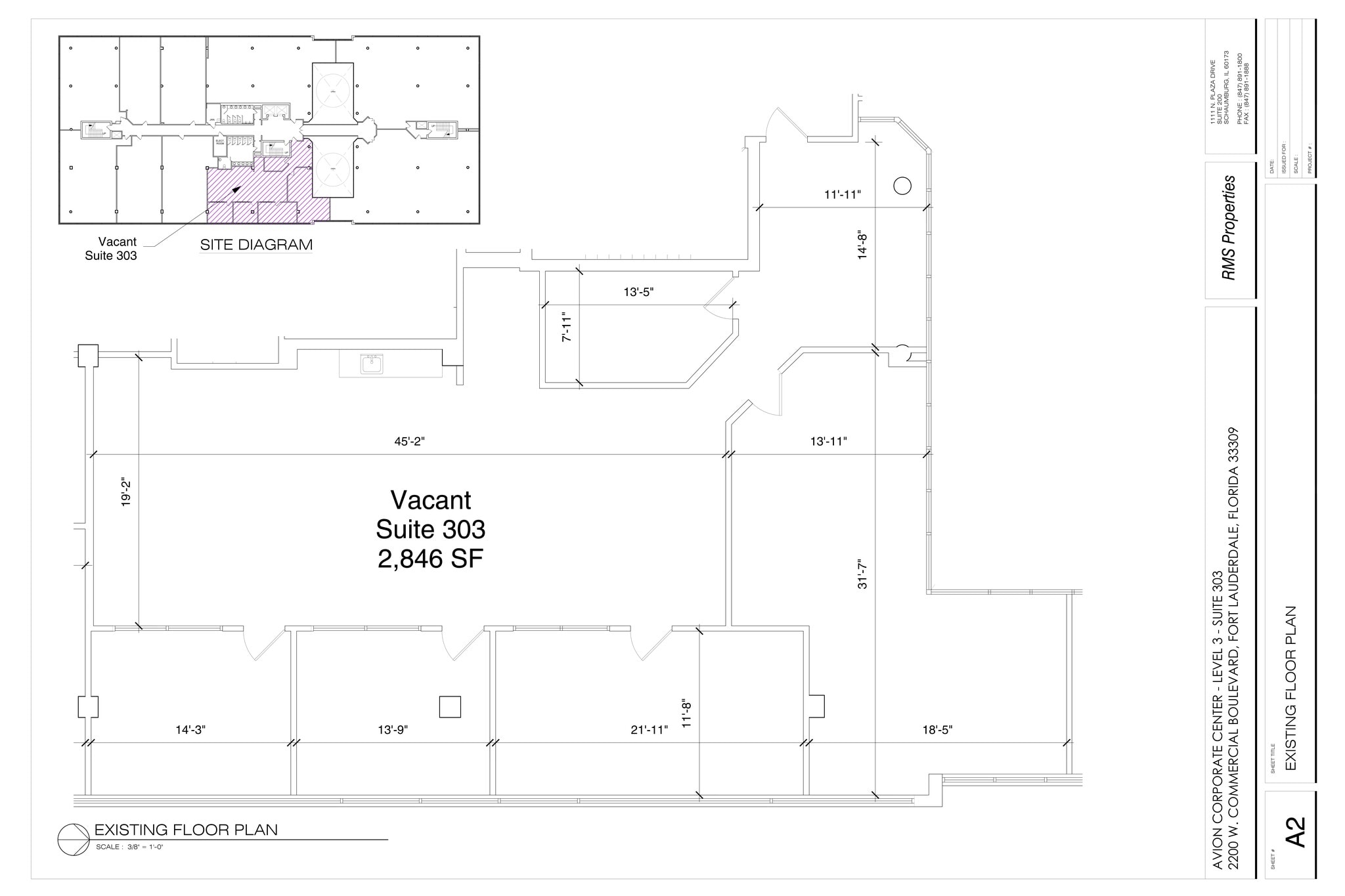 2200 W Commercial Blvd, Fort Lauderdale, FL à louer Plan de site– Image 1 sur 1