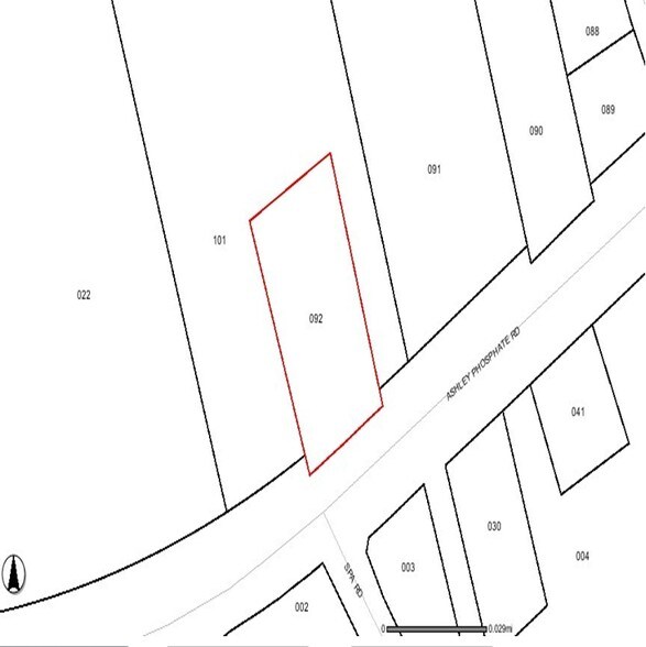 2850 Ashley Phosphate Rd, North Charleston, SC à louer - Plan cadastral – Image 2 sur 12
