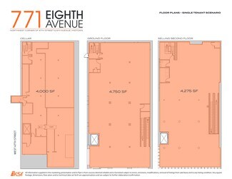 Plus de détails pour 771 Eighth Ave, New York, NY - Local commercial à louer
