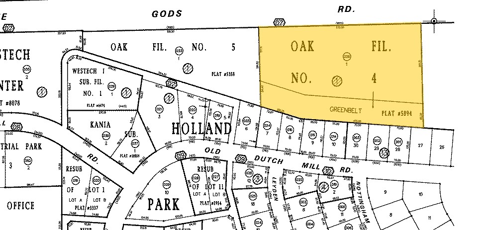 1025 W Garden Of The Gods Rd, Colorado Springs, CO à louer - Plan cadastral – Image 2 sur 3