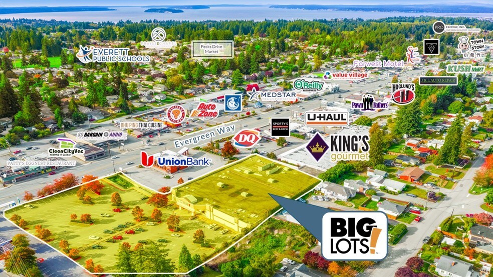 6727 Evergreen Way, Everett, WA à vendre - Photo de l’immeuble – Image 2 sur 6