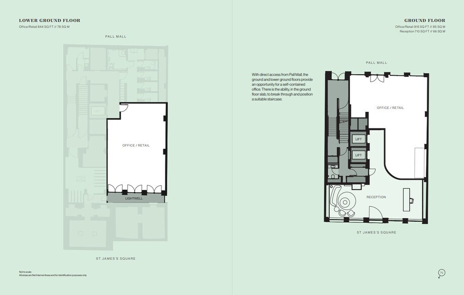 26 St. James's Sq, Londres à louer - Plan d’étage – Image 2 sur 4