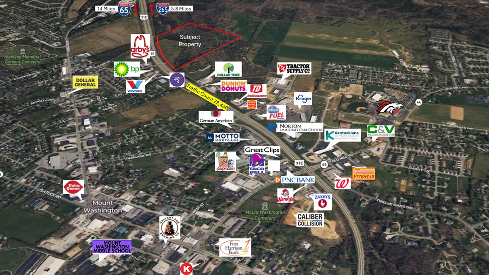 N Bardstown Rd, Mount Washington, KY à louer - Photo de l’immeuble – Image 3 sur 5