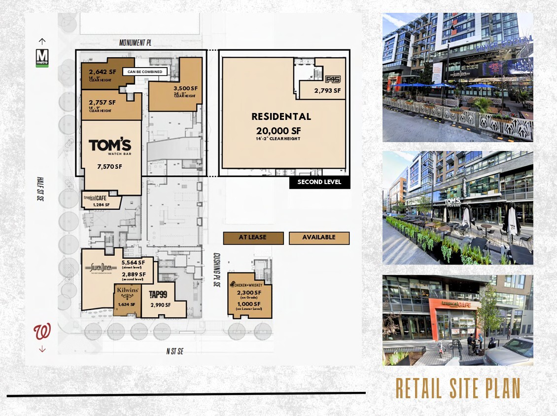 1250 Half St SE, Washington, DC à louer Plan d’étage– Image 1 sur 1