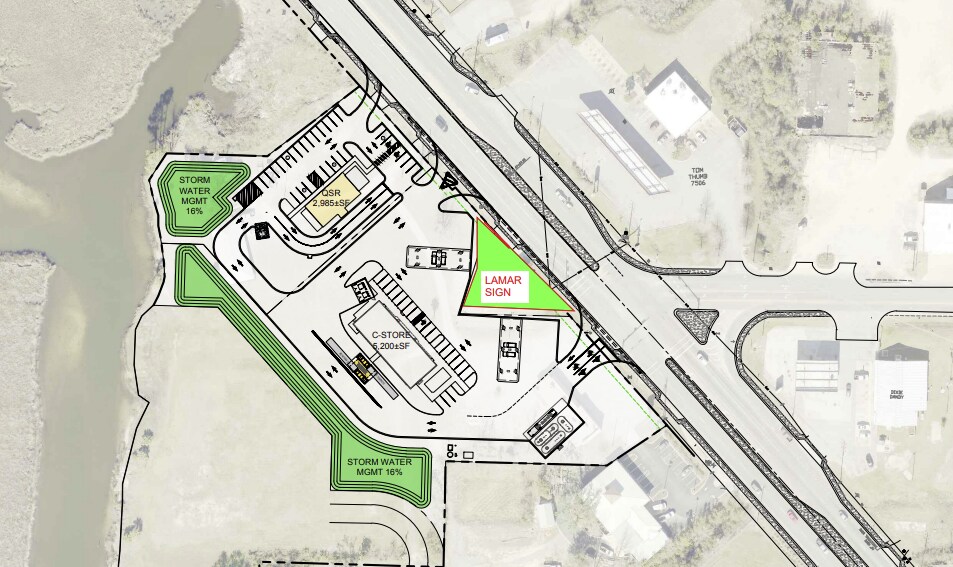 7437 Highway 77, Panama City, FL à louer - Plan de site – Image 2 sur 5