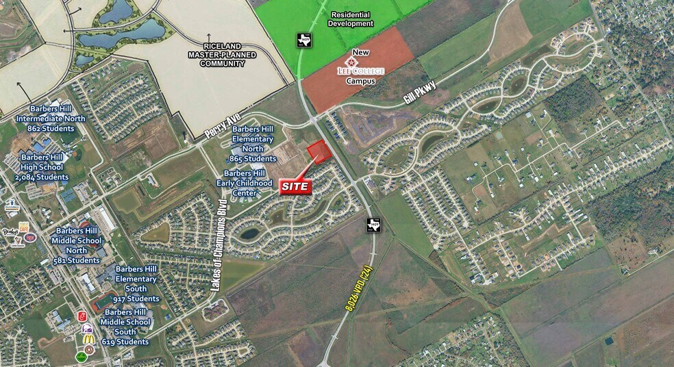 0 FM 1409 Rd, Mont Belvieu, TX à vendre - Aérien – Image 3 sur 3