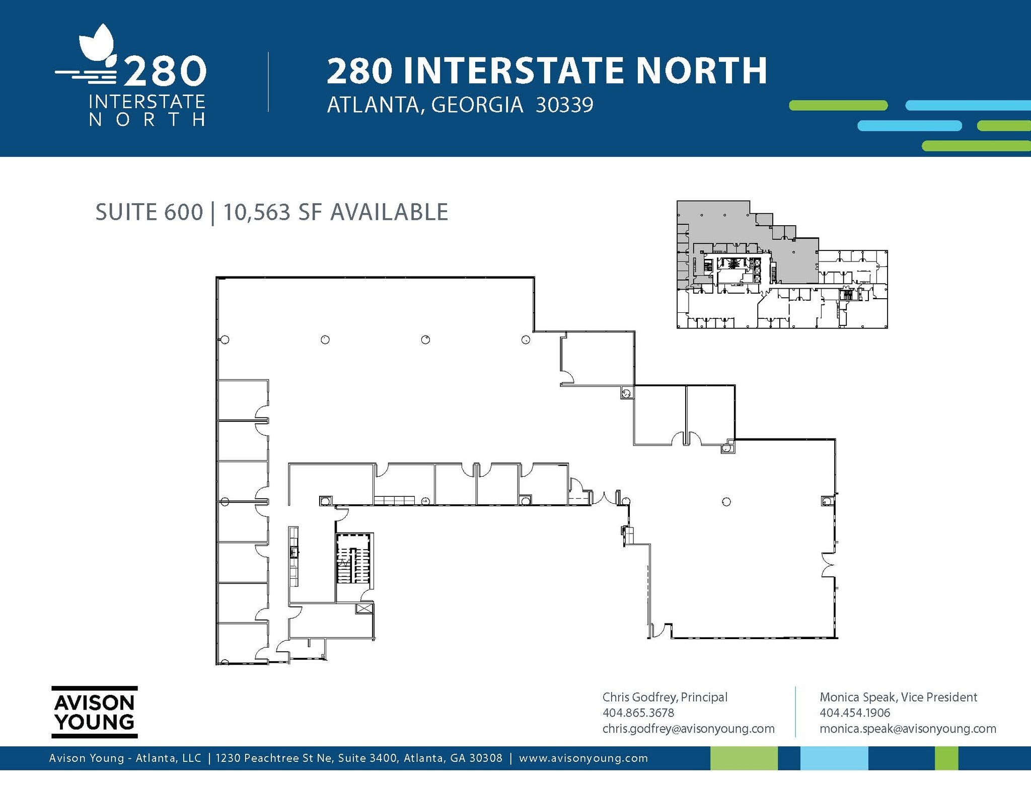 280 Interstate N Cir, Atlanta, GA à louer Plan d’étage– Image 1 sur 1