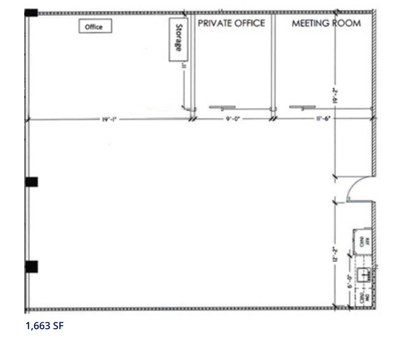 4190 Lougheed Hwy, Burnaby, BC à louer Plan d’étage– Image 1 sur 1