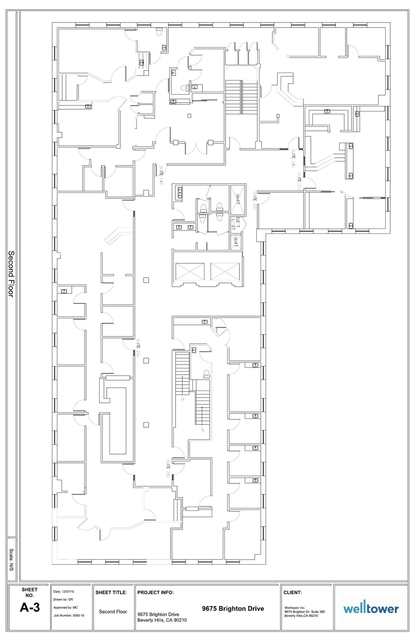 405 N Bedford Dr, Beverly Hills, CA à louer Plan d’étage– Image 1 sur 1