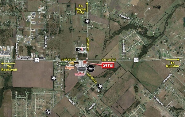 SWC FM 548 & Hwy 276, Royse City, TX à vendre - Photo de l’immeuble – Image 1 sur 2