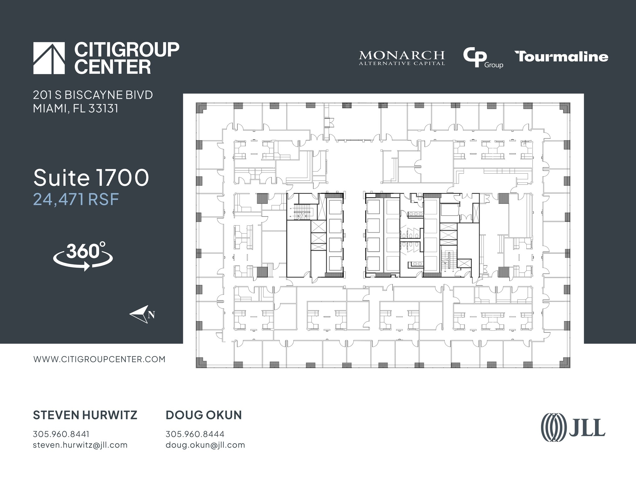 201 S Biscayne Blvd, Miami, FL à louer Plan de site– Image 1 sur 11