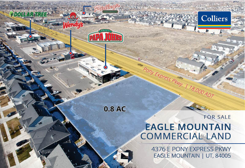4376 E Pony Express Pky, Eagle Mountain, UT à vendre - Photo principale – Image 1 sur 3