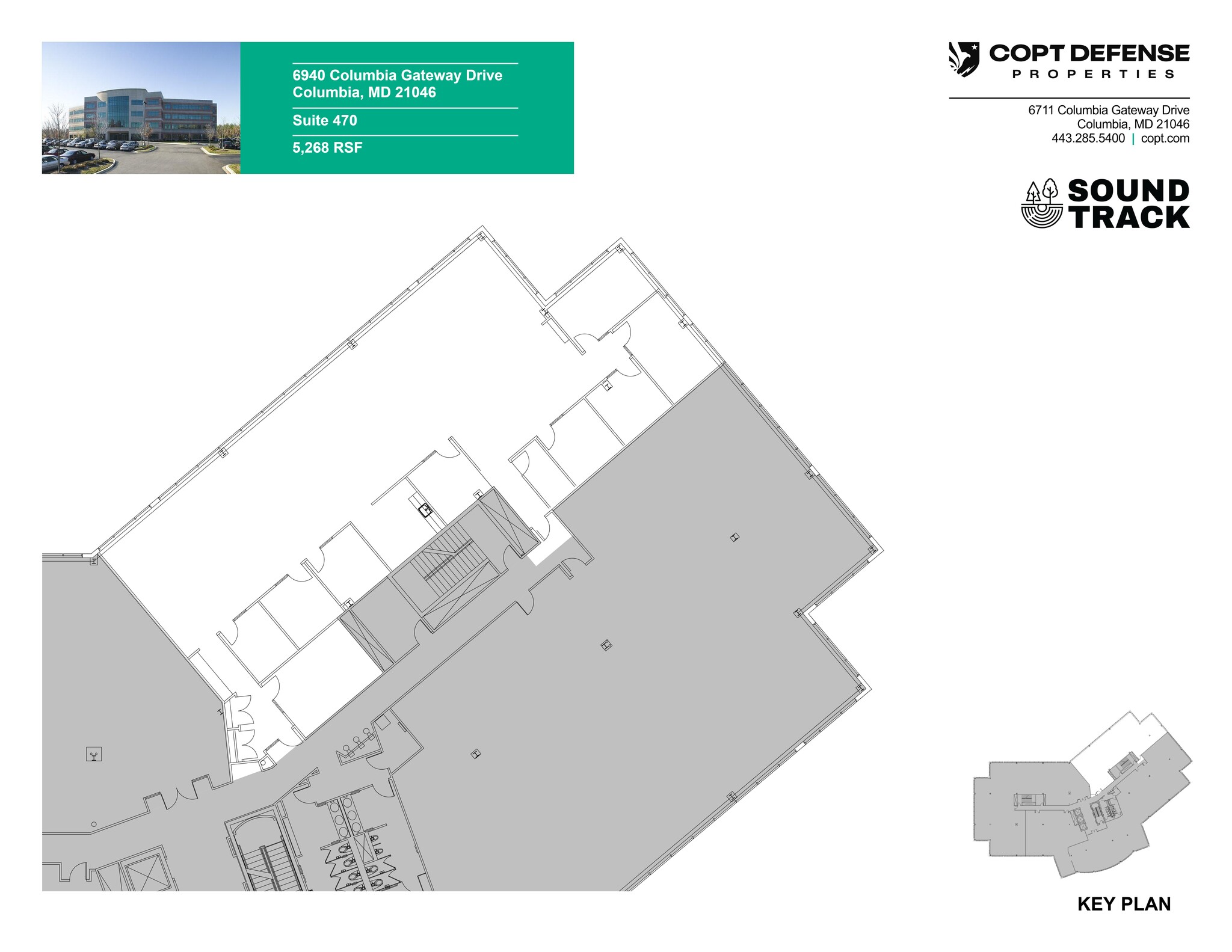 6940 Columbia Gateway Dr, Columbia, MD à louer Plan de site– Image 1 sur 1