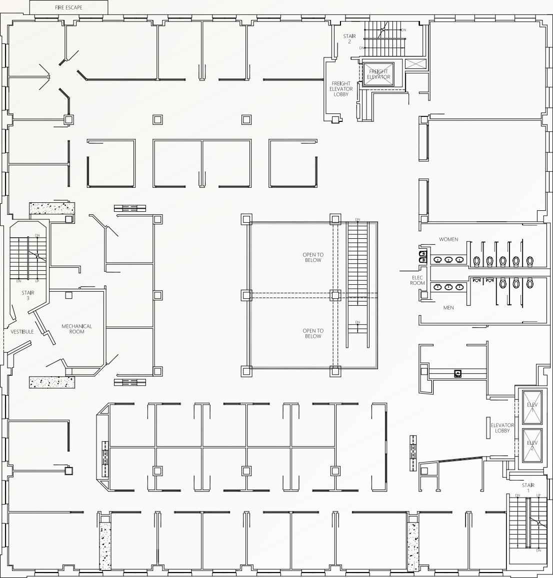 720 California St, San Francisco, CA à louer Plan d’étage– Image 1 sur 1