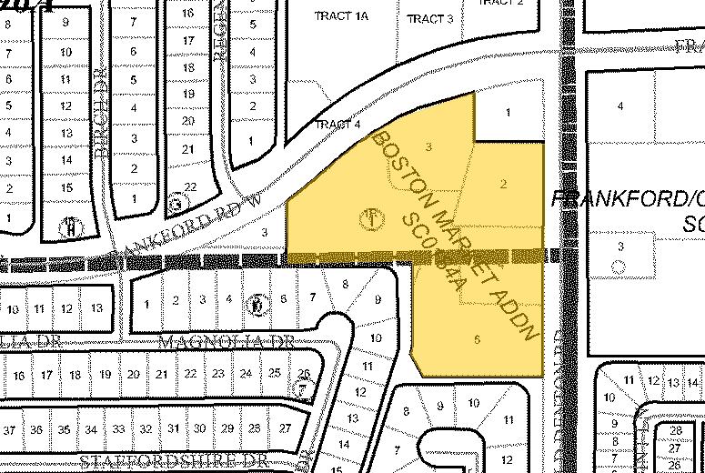 3039 Old Denton Rd, Carrollton, TX à louer - Plan cadastral – Image 3 sur 3