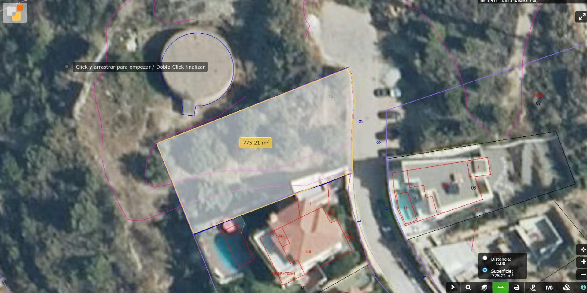 Calle Hortensia, 7, Rincón de la Victoria, Málaga à vendre Plan de site– Image 1 sur 20