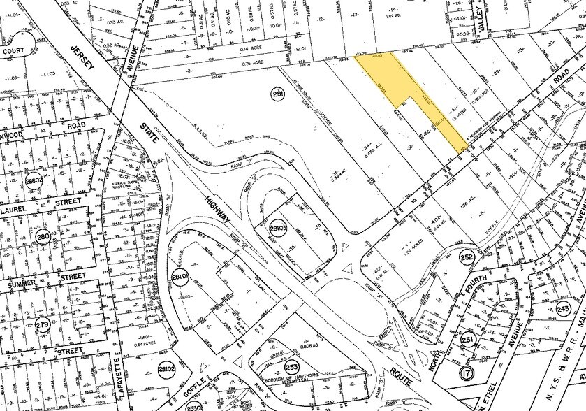 1114 Goffle Rd, Hawthorne, NJ à louer - Plan cadastral – Image 2 sur 6