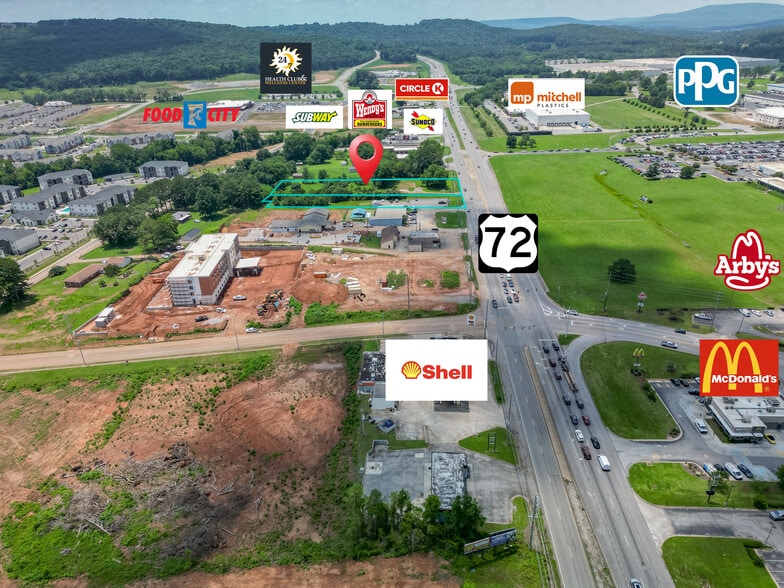 1746 Highway 72 E, Huntsville, AL à vendre - Photo de l’immeuble – Image 3 sur 12