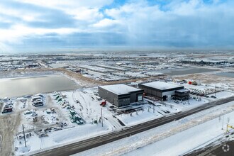 285199 Wrangler Av, Calgary, AB - Vue aérienne vue de carte