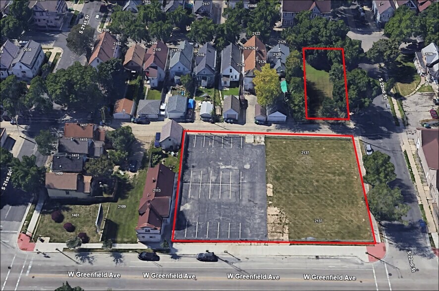 2137 W Greenfield Ave, Milwaukee, WI à vendre - Aérien – Image 2 sur 3