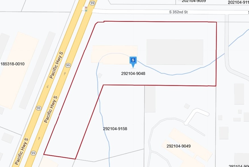 35200 Pacific Hwy S, Federal Way, WA à vendre - Plan cadastral – Image 1 sur 1