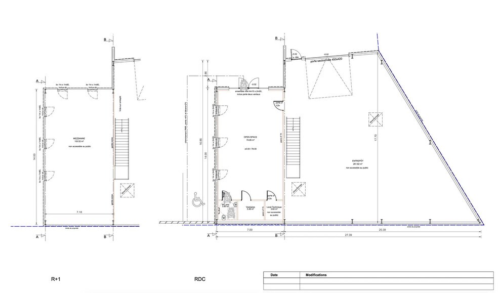 Industriel/Logistique dans Noyal-Pontivy à louer - Plan d’étage – Image 3 sur 3