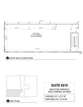 2843 Eyde Pky, East Lansing, MI à louer Plan de site– Image 1 sur 1