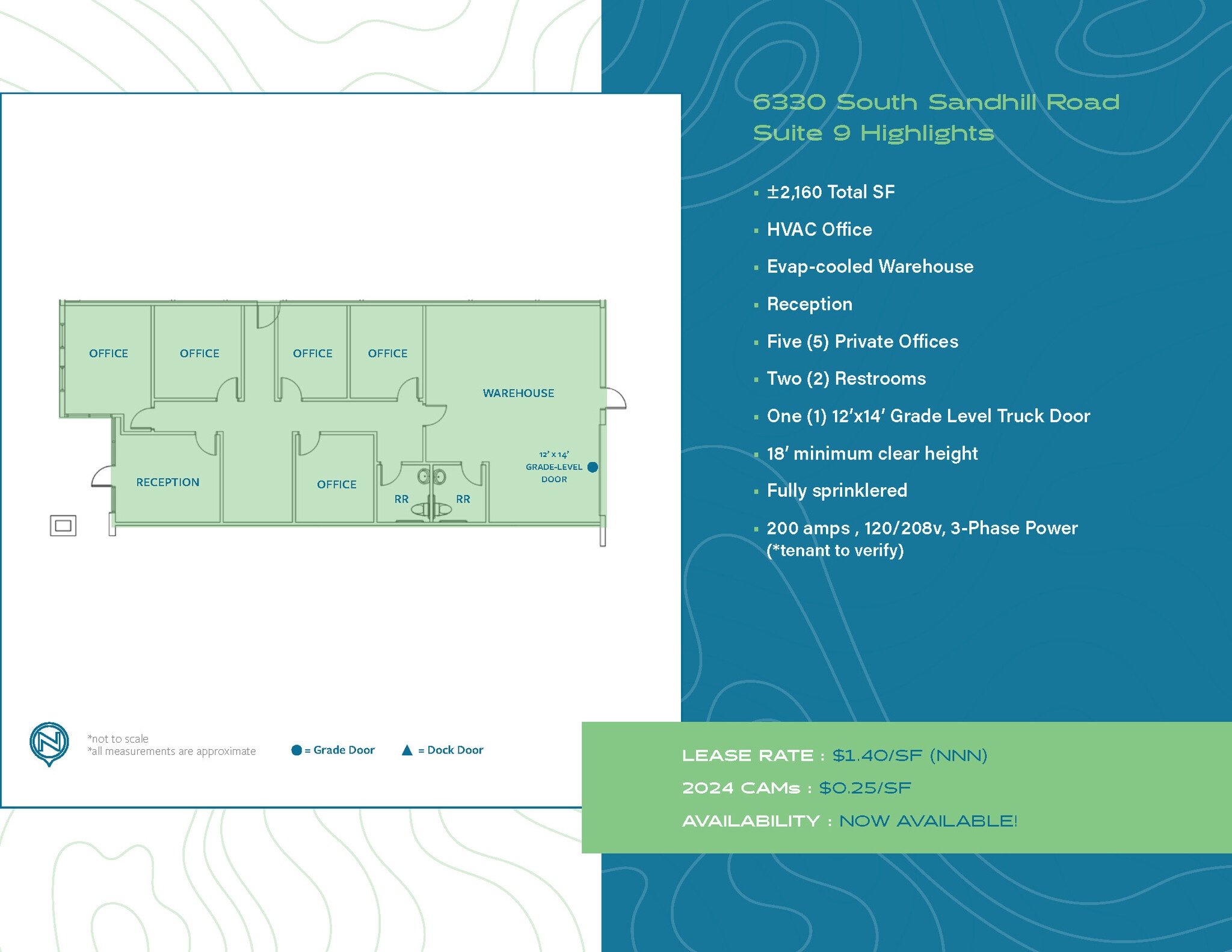 6320 S Sandhill Rd, Las Vegas, NV à louer Plan d’étage– Image 1 sur 1