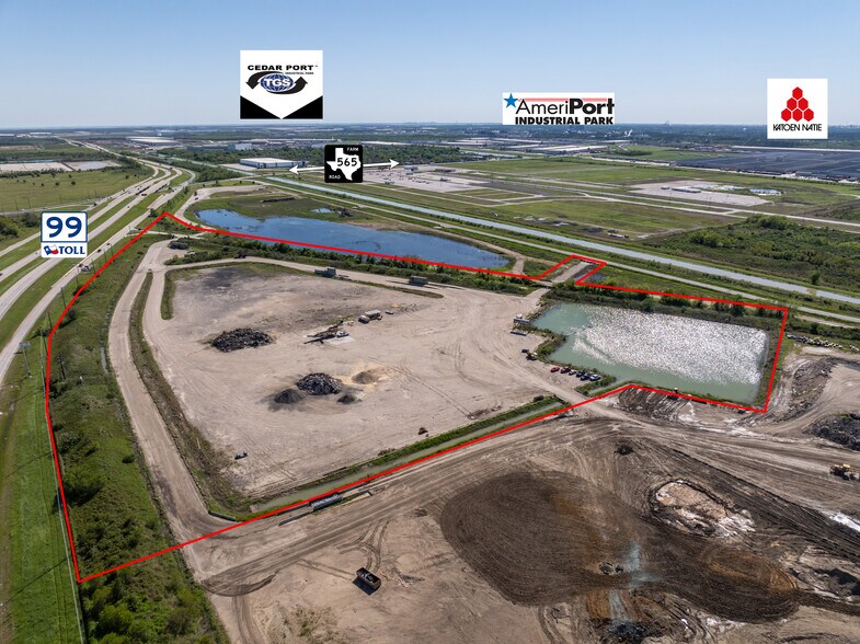NWC FM 565 & SH 99, Baytown, TX à vendre - Aérien – Image 1 sur 4