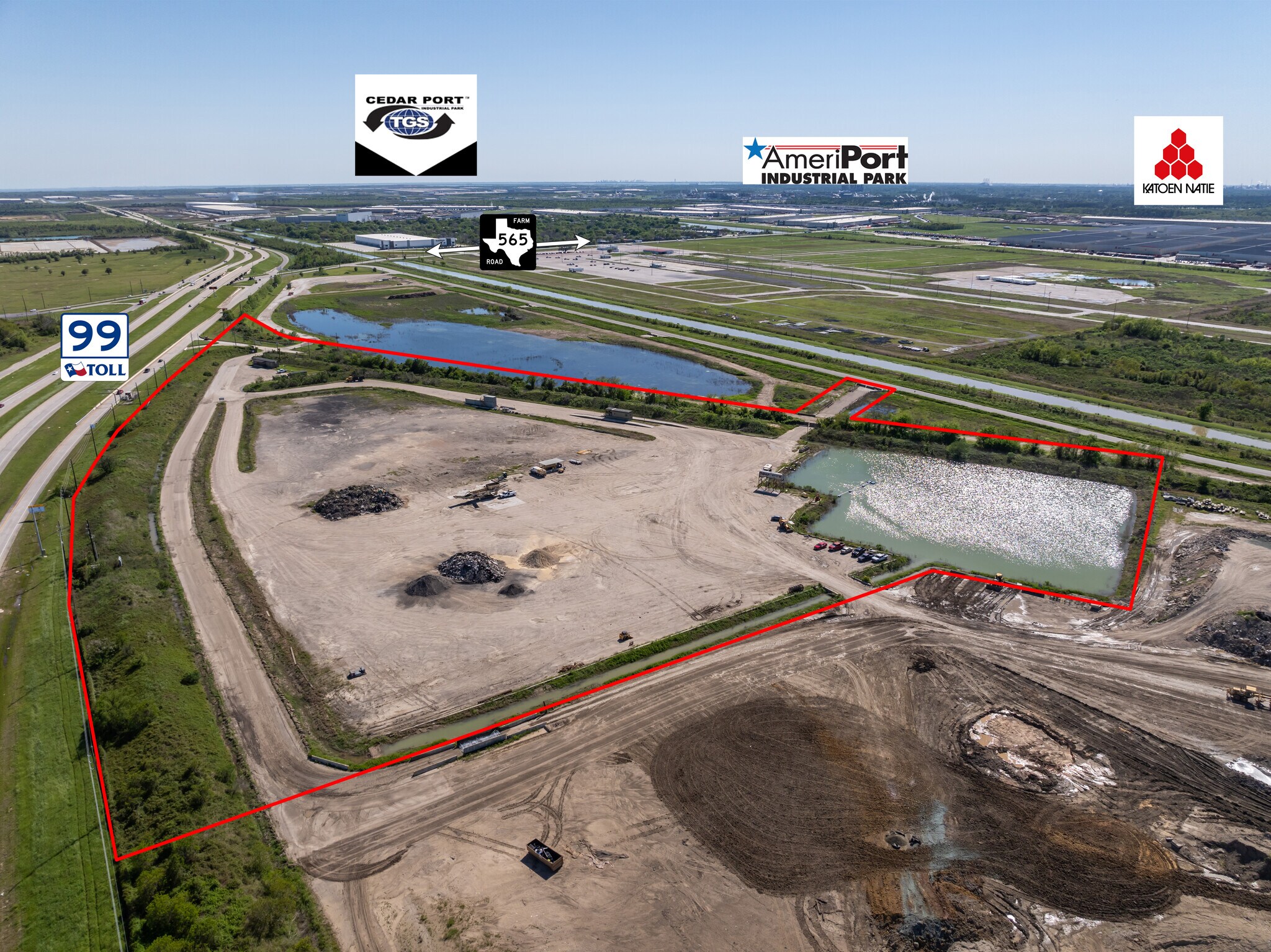 NWC FM 565 & SH 99, Baytown, TX à vendre Aérien– Image 1 sur 5
