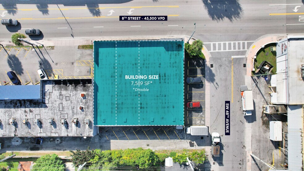 4795-4797 SW 8th St, Miami, FL à louer - Photo de l’immeuble – Image 3 sur 6